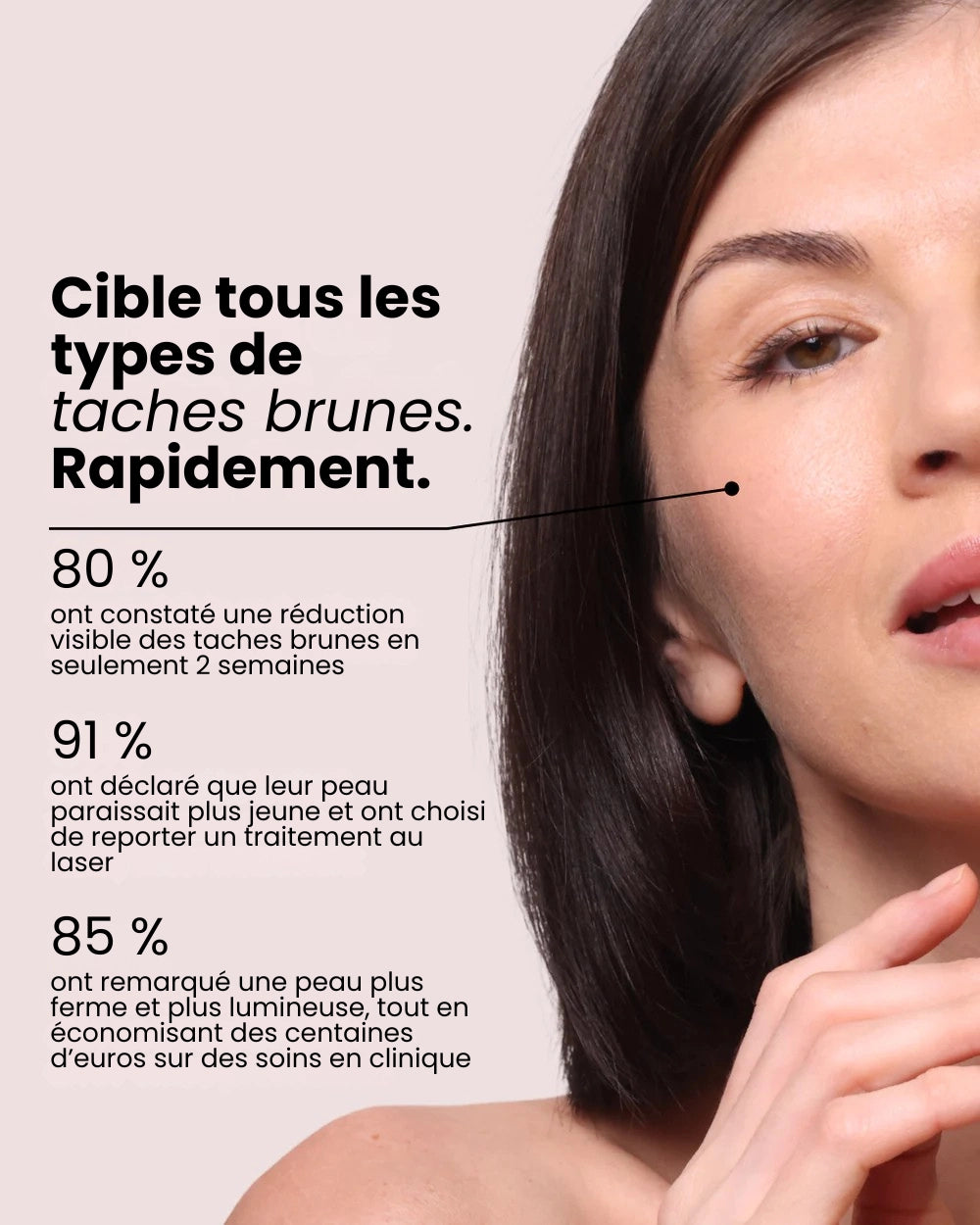 eliré - Correcteur de taches pour une luminosité visible