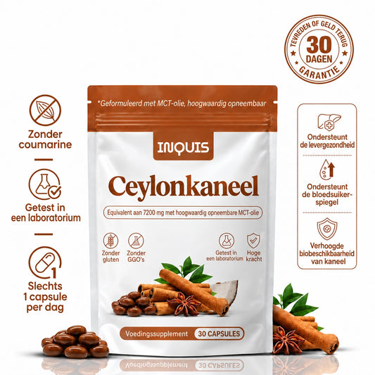 Ceylonkaneel ter ondersteuning van een gezonde bloedsuikerspiegel