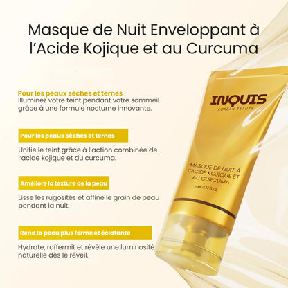Masque de Nuit à l’Acide Kojique et au Curcuma