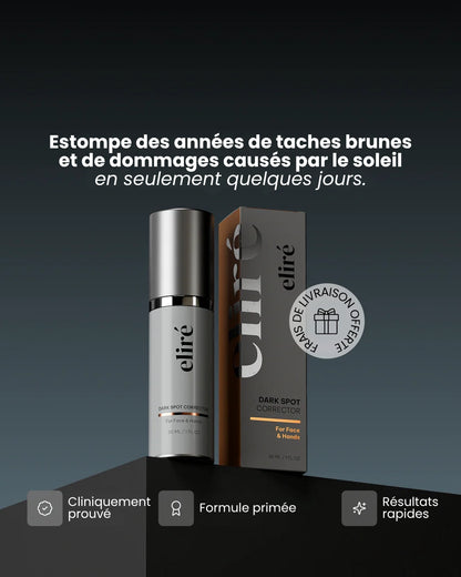 eliré - Correcteur de taches pour une luminosité visible