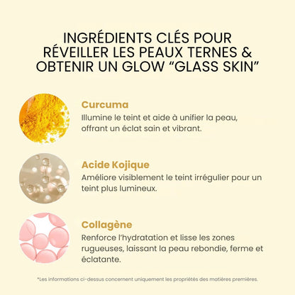 Masque de Nuit à l’Acide Kojique et au Curcuma